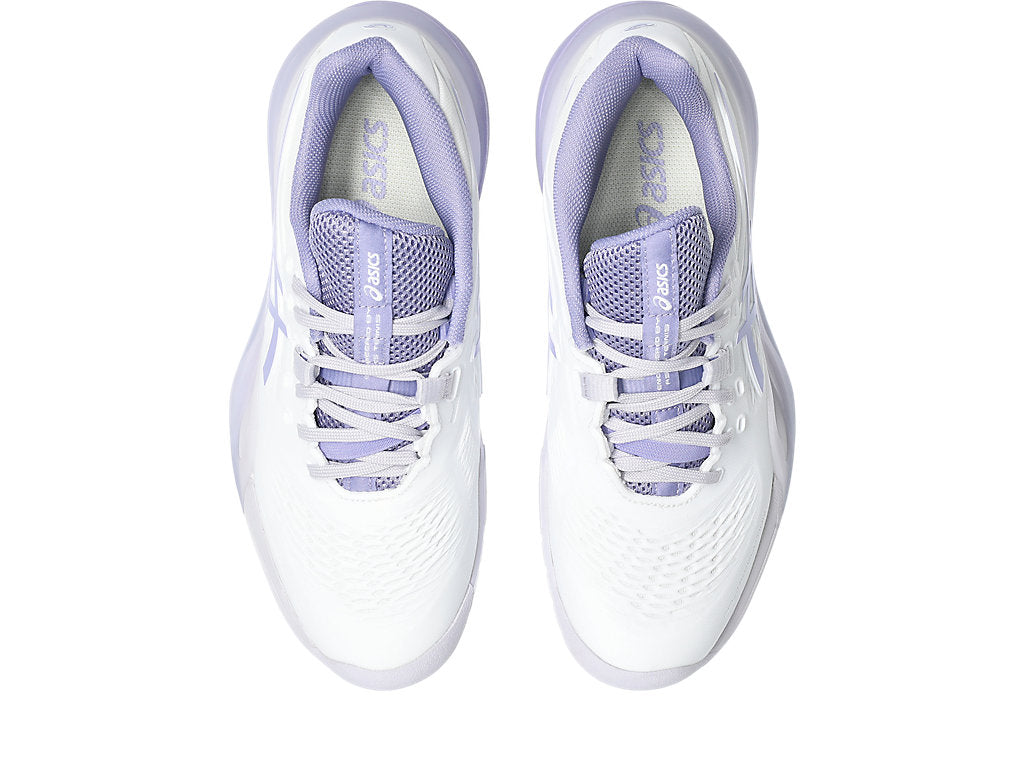 Asics Women's GEL-RESOLUTION X Tennis Shoes in White/Bluebell