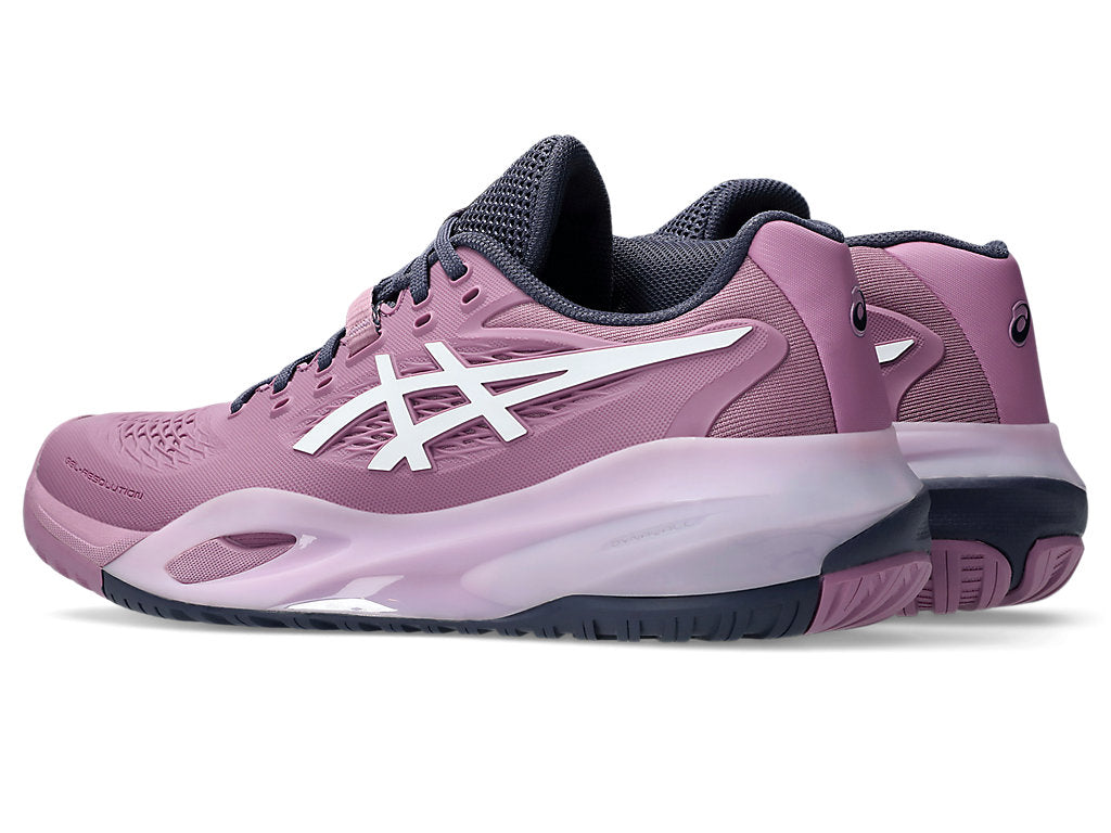Asics Women's GEL-RESOLUTION X Tennis Shoes in Ube/White
