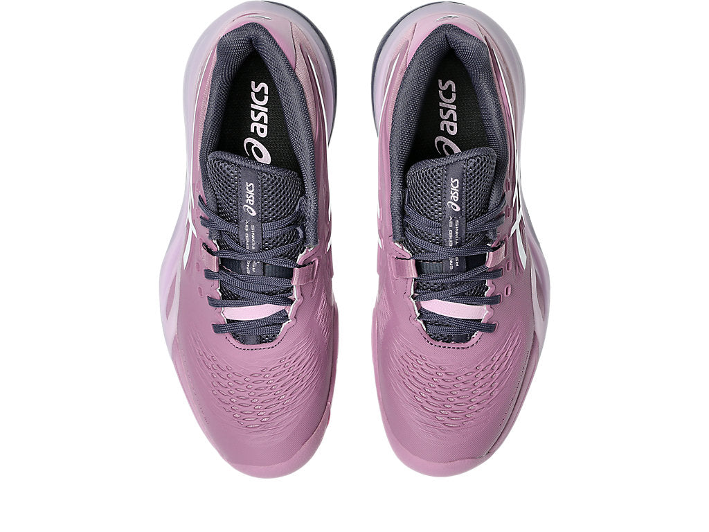 Asics Women's GEL-RESOLUTION X Tennis Shoes in Ube/White