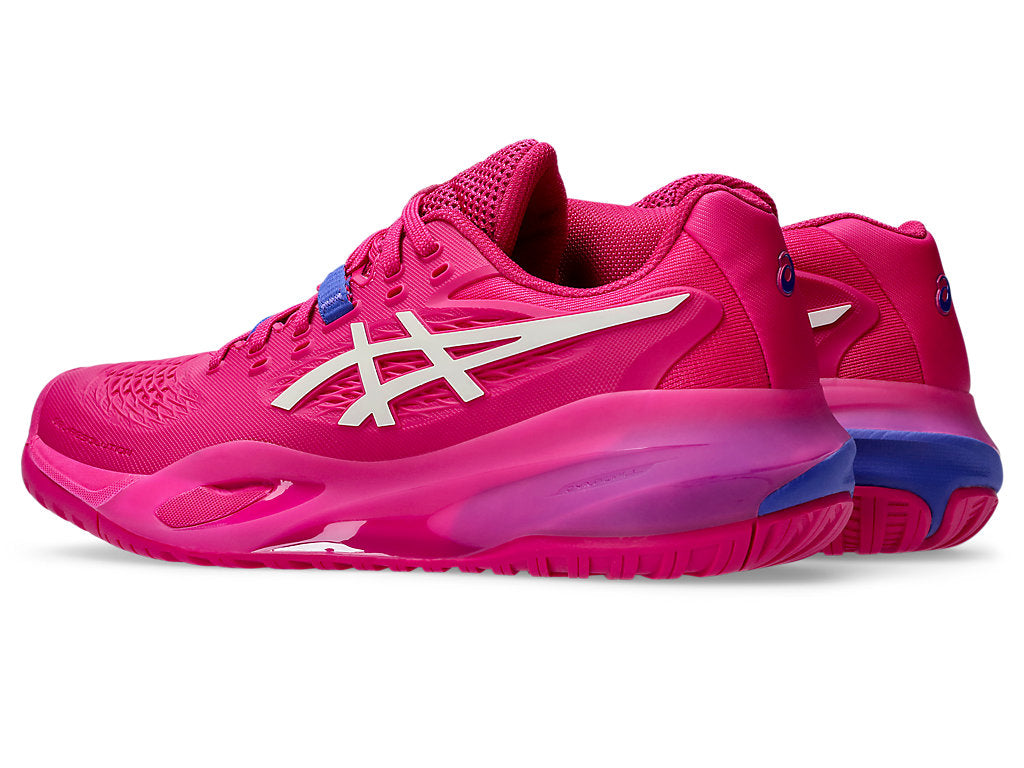 Asics Women GEL-RESOLUTION X Tennis Shoes in Bright Rose/Cream