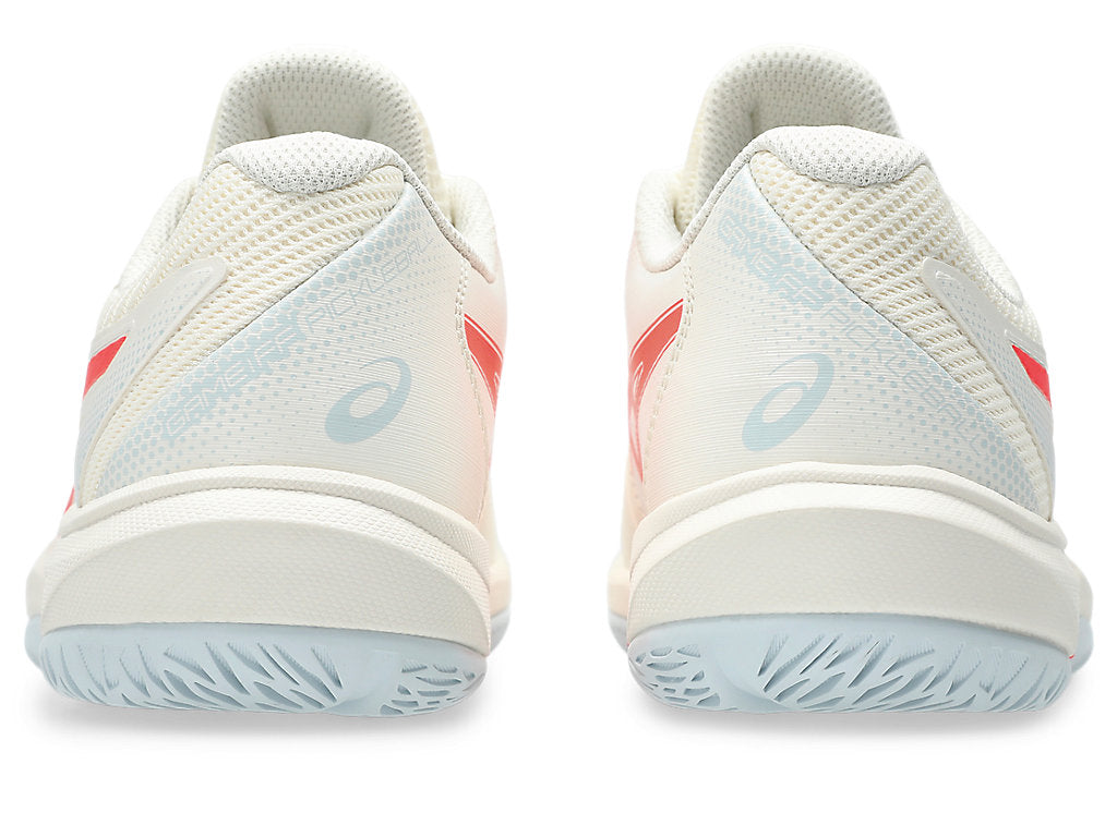 Asics Women's GAME FF PICKLEBALL Tennis Shoes in Cream/Flash Red