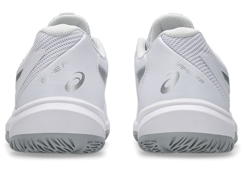 Asics Women's GAME FF Tennis Shoes in White/Pure Silver