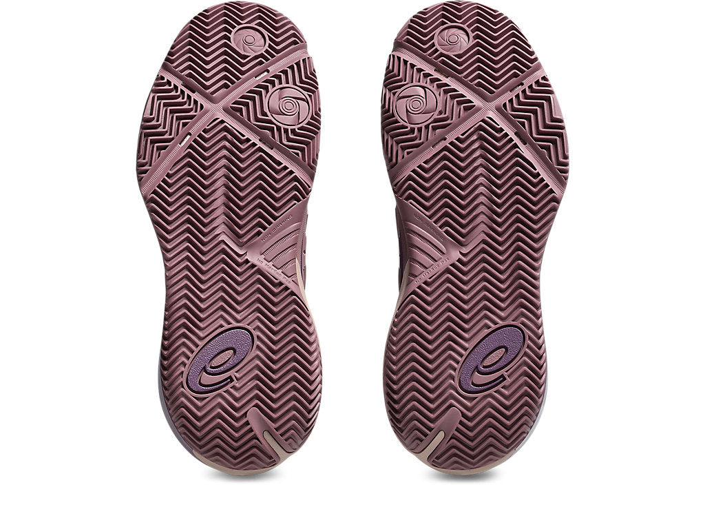 Asics Women GEL-RESOLUTION X PADEL Tennis Shoes in Purple Oxide/Rose Gold