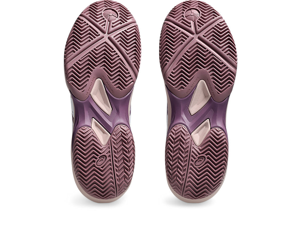 Asics Women's GAME FF PADEL Tennis Shoes in White/Purple Oxide