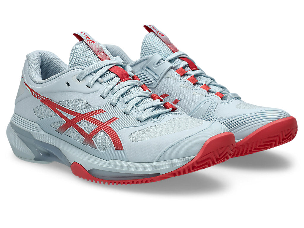 Asics Women's SOLUTION SPEED FF 4 CLAY Tennis Shoes in Sky/Sienna