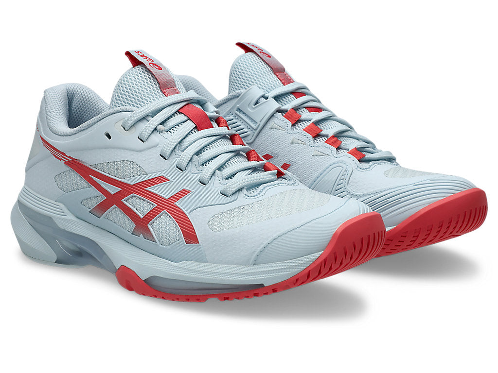 Asics Women's SOLUTION SPEED FF 4 Tennis Shoes in Sky/Sienna