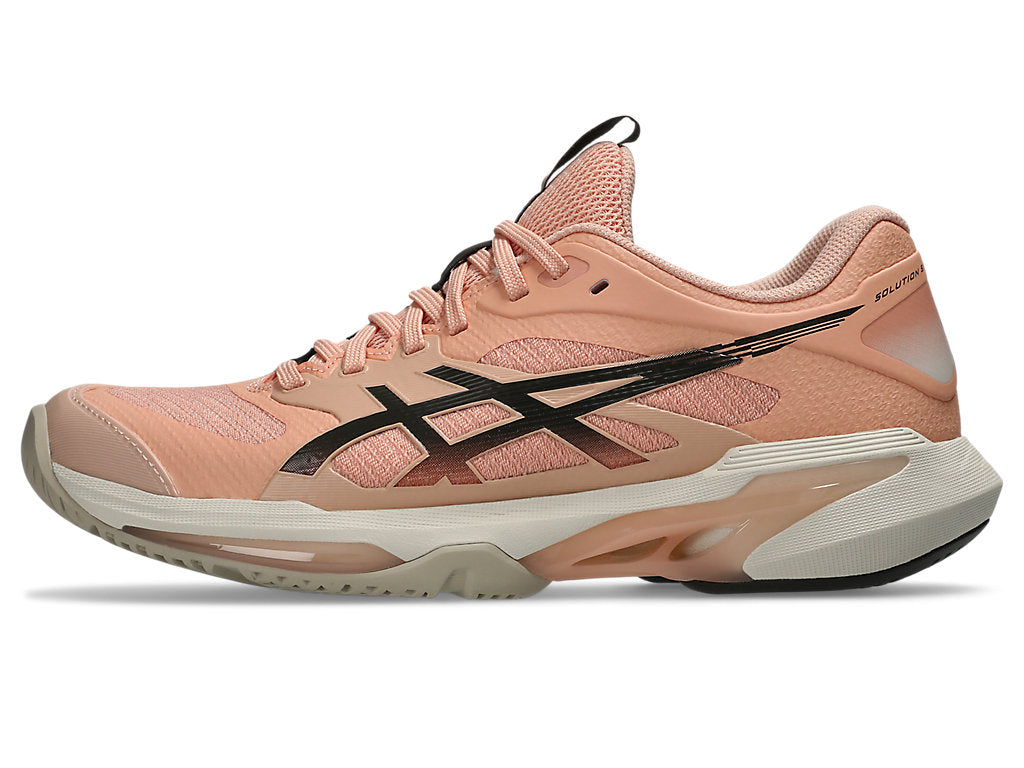 Asics Women's SOLUTION SPEED FF 4 Tennis Shoes in Cantaloupe/Black Coffee