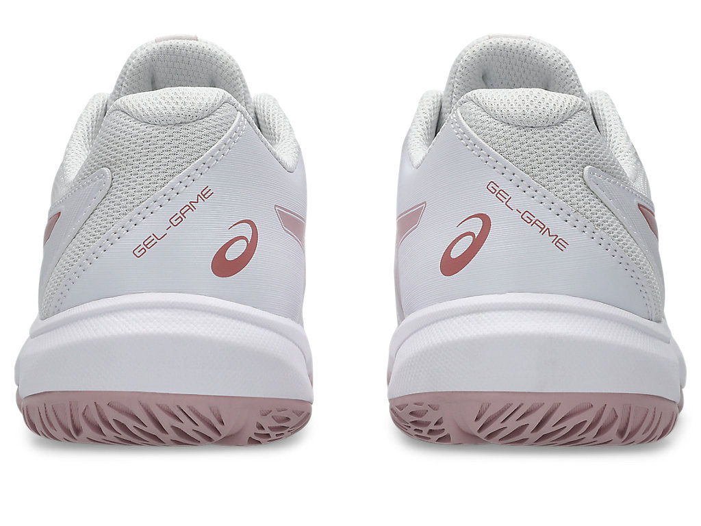 Asics Kid's GEL-GAME GS Tennis Shoes in White/Morganite