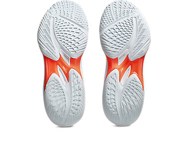 Asics Women's SKY ELITE FF 3 Volleyball Shoes in White/Vivid Coral