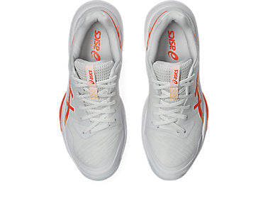 Asics Women's SKY ELITE FF 3 Volleyball Shoes in White/Vivid Coral