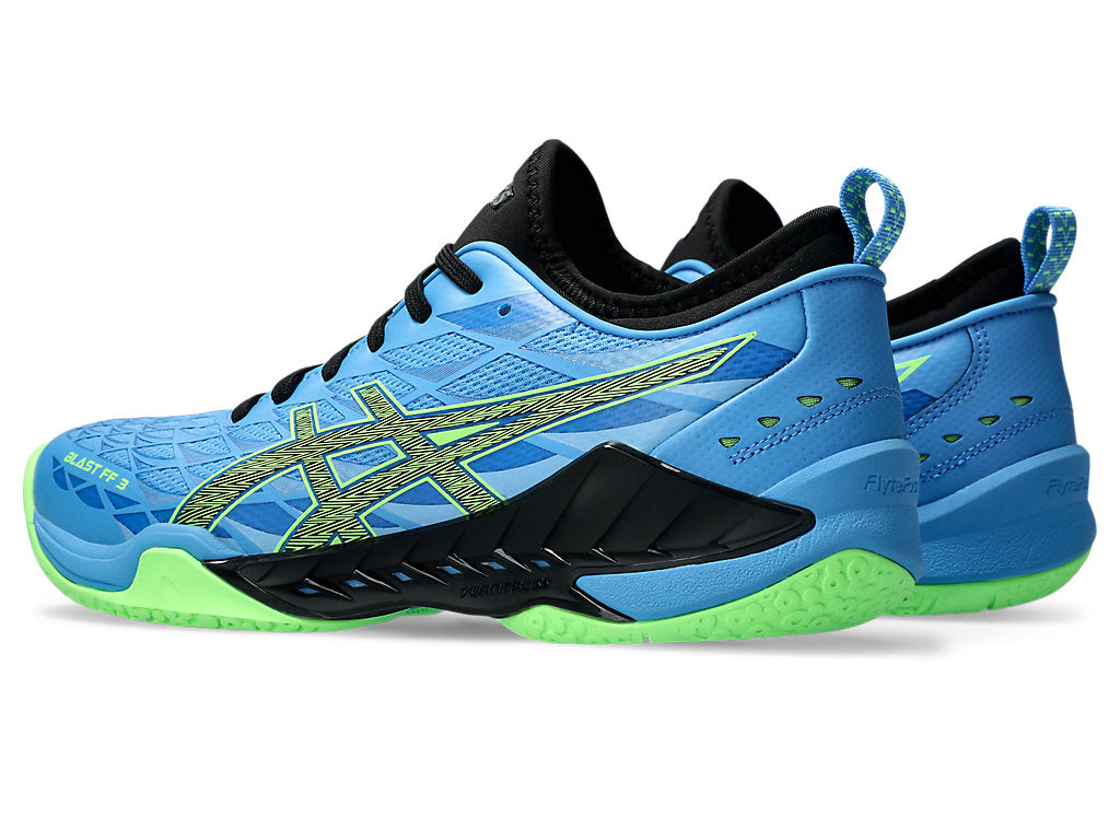 Asics Men's Blast FF 3 Running Shoes in Waterscape/Lime Burst