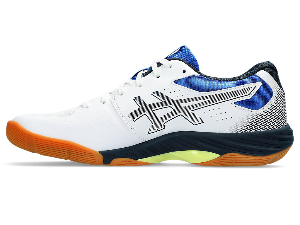 Asics Men's BLADE FF CPS Shoes in White/Illusion Blue