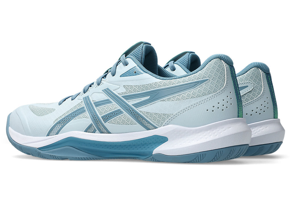 Asics Men's GEL-TACTIC 13 Indoor Shoes in Cool Grey/Saba Blue