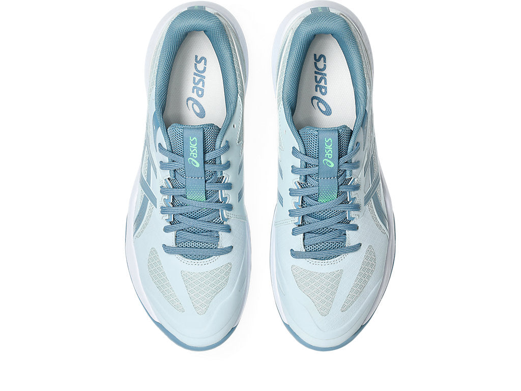 Asics Men's GEL-TACTIC 13 Indoor Shoes in Cool Grey/Saba Blue