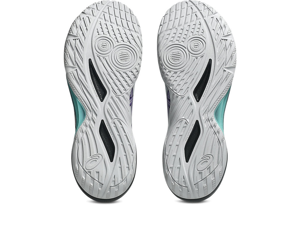Asics Men's GEL-TACTIC 13 Indoor Shoes in Concrete/Radiant Amethyst