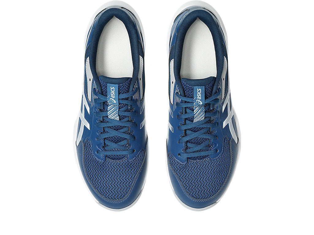 Asics Men's GEL-ROCKET 12 Wide (2E) Indoor Court Shoes in MAKO Blue/Piedmont Grey