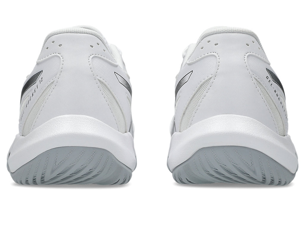 Asics Men's GEL-ROCKET 12 Indoor Court Shoes in White/Black