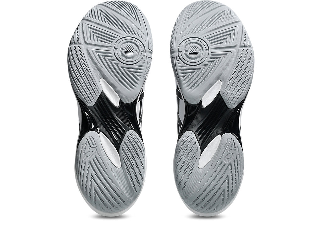 Asics Men's GEL-ROCKET 12 Indoor Court Shoes in White/Black