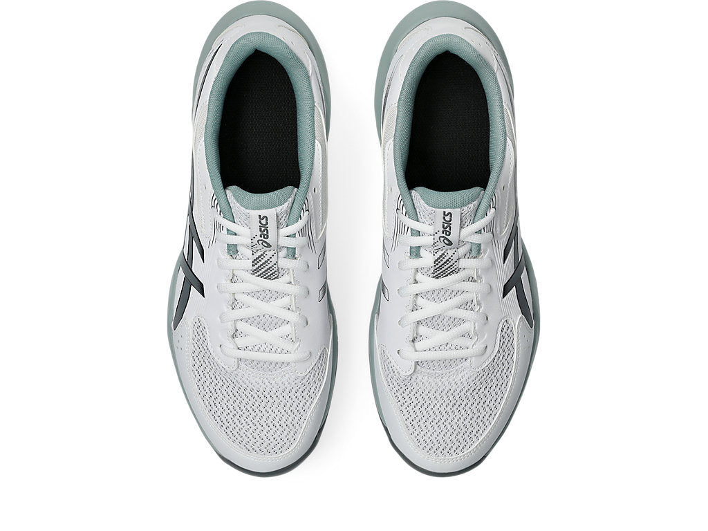 Asics Men's GEL-ROCKET 12 Indoor Shoes in White/Steel Grey