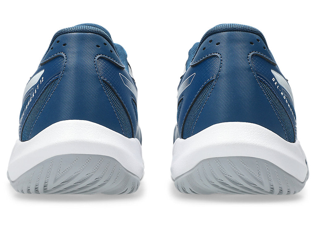 Asics Men's GEL-ROCKET 12 Indoor Shoes in Mako Blue/Piedmont Grey