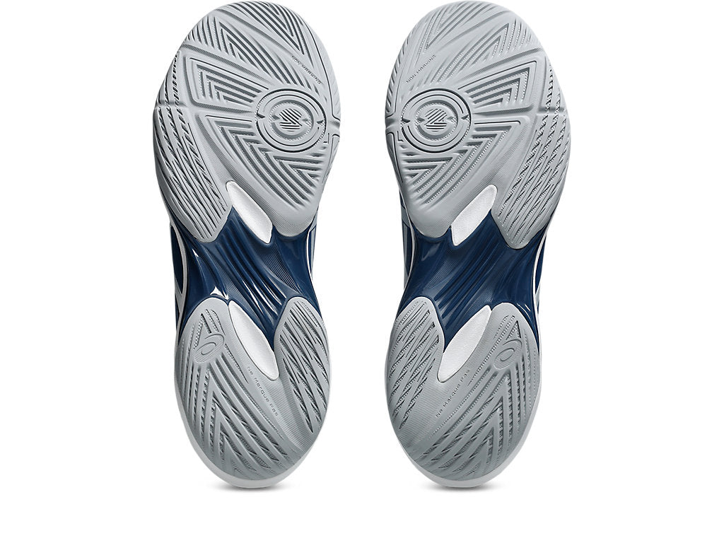 Asics Men's GEL-ROCKET 12 Indoor Shoes in Mako Blue/Piedmont Grey