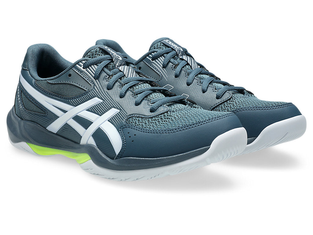 Asics Men's GEL-ROCKET 12 Indoor Shoes in Raw Indigo/White