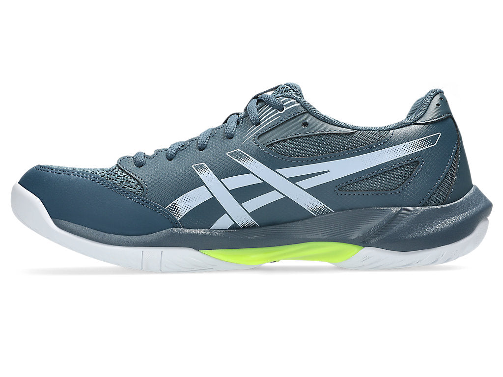 Asics Men's GEL-ROCKET 12 Indoor Shoes in Raw Indigo/White
