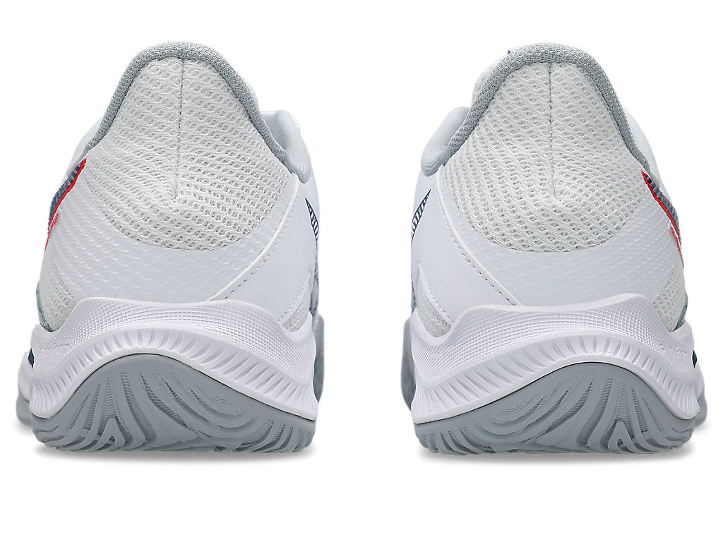 Asics Men's BLADE FF 2 Indoor Court Shoes in White/Mako Blue