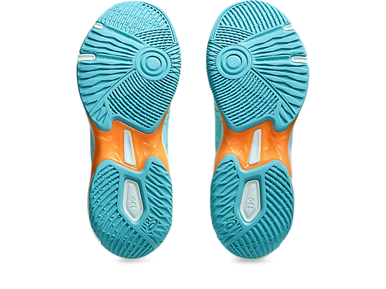 Asics Women`s GEL-ROCKET 11 Indoor Shoes in Illuminate Mint/Soothing Sea