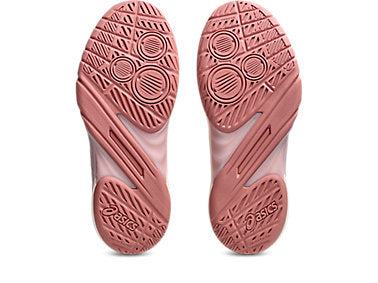 Asics Women's POWERBREAK FF Indoor Shoes in Pearl Pink/Morganite