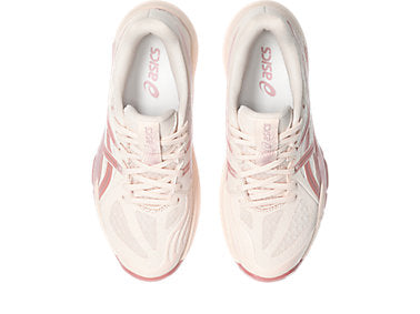 Asics Women's POWERBREAK FF Indoor Shoes in Pearl Pink/Morganite