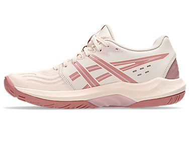 Asics Women's POWERBREAK FF Indoor Shoes in Pearl Pink/Morganite