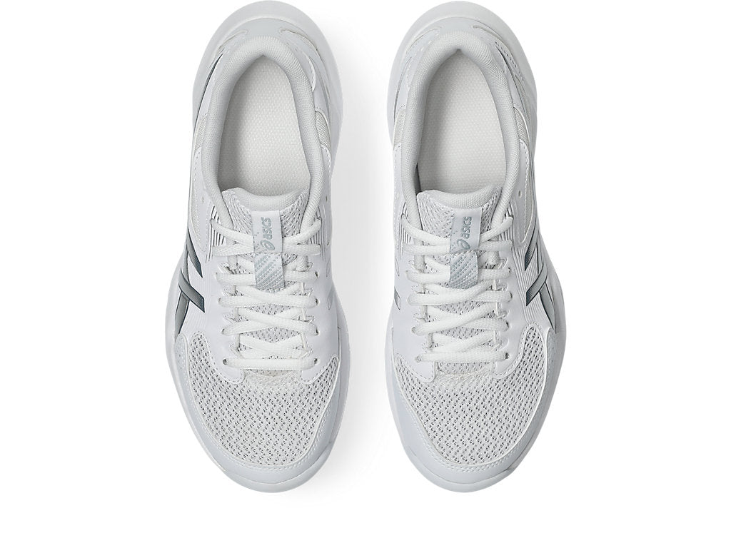 Asics Women's GEL-ROCKET 12 Indoor Shoes in White/Pure Silver