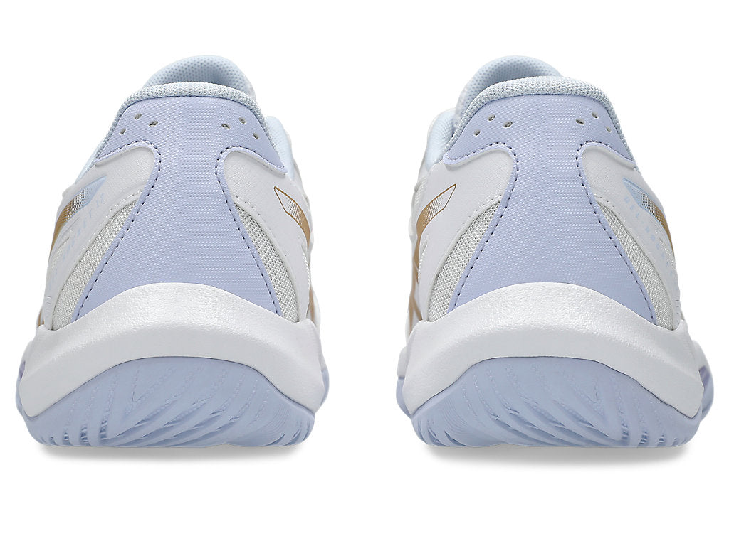 Asics Women's GEL-ROCKET 12 Indoor Shoes in White/Champagne