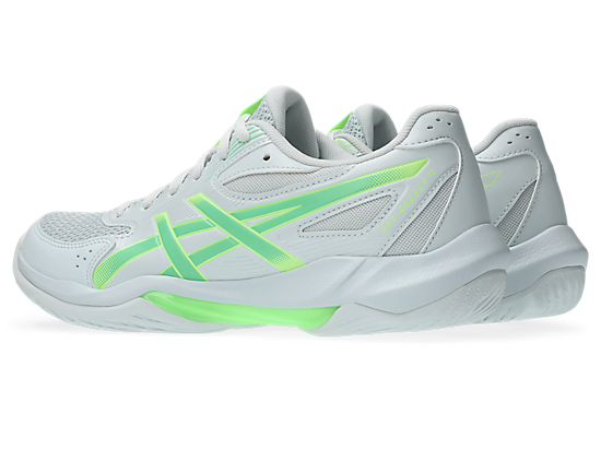 Asics Women's GEL-ROCKET 12 Indoor Shoes in Arctic Blue/Menthol