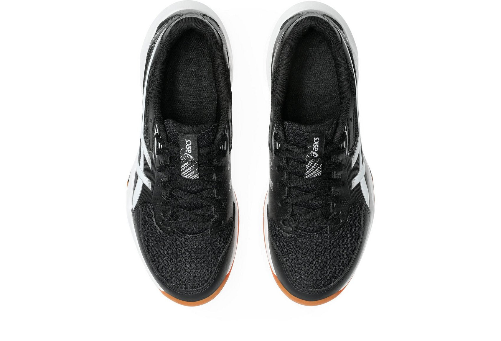 Asics Women's GEL-ROCKET 12 Indoor Shoes in Black/White