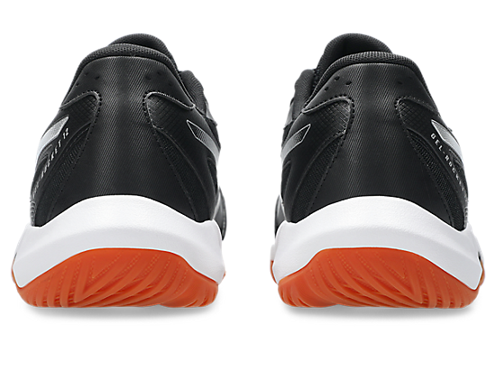 Asics Unisex GEL-ROCKET 12 Wide (2E) Indoor Shoes in Black/White