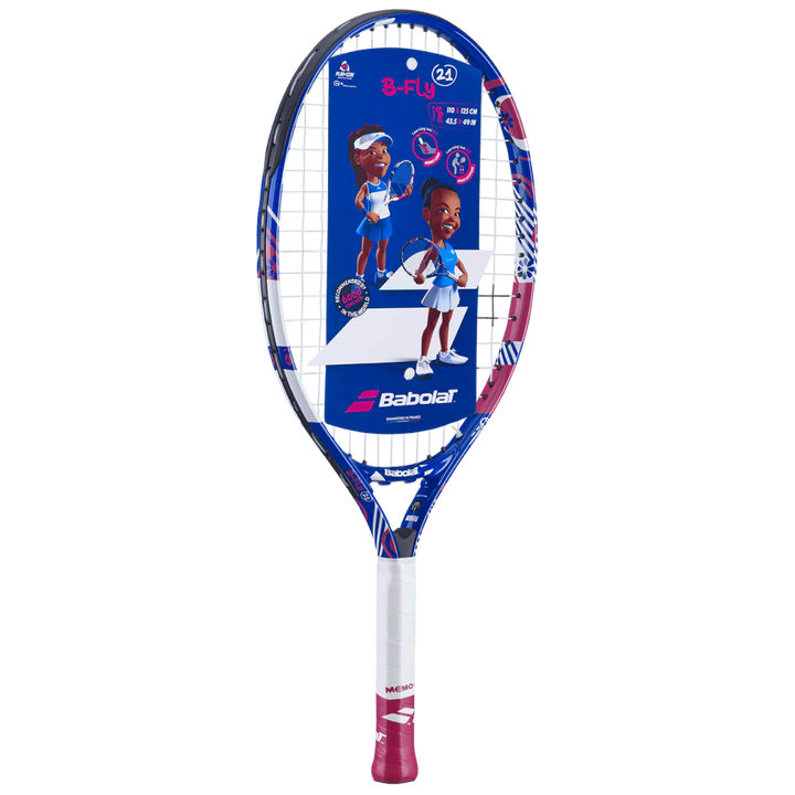 Babolat Junior B-Fly 21 Tennis Racquet - Blue/Pink