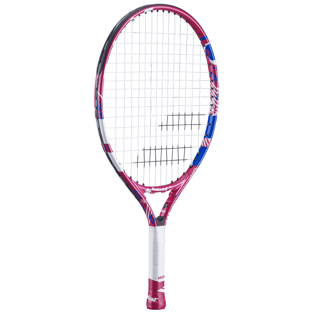 Babolat Junior B-Fly 19 Tennis Racquet - Blue/Pink