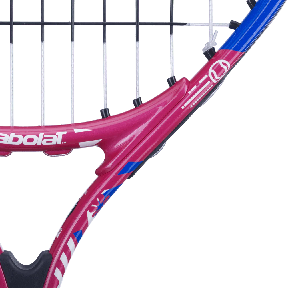 Babolat Junior B-Fly 19 Tennis Racquet - Blue/Pink