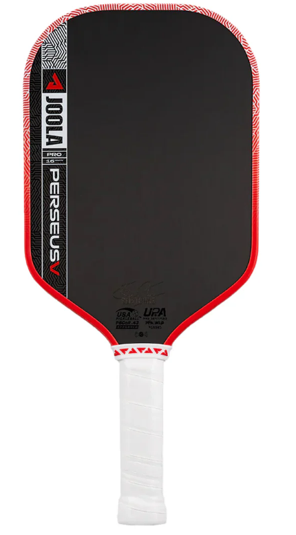 JOOLA Perseus Pro V Ben Johns' Pickleball Paddle in Blaze Red