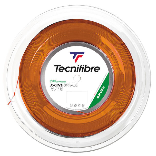 Tecnifibre X-One Biphase Squash String Reel (Orange)