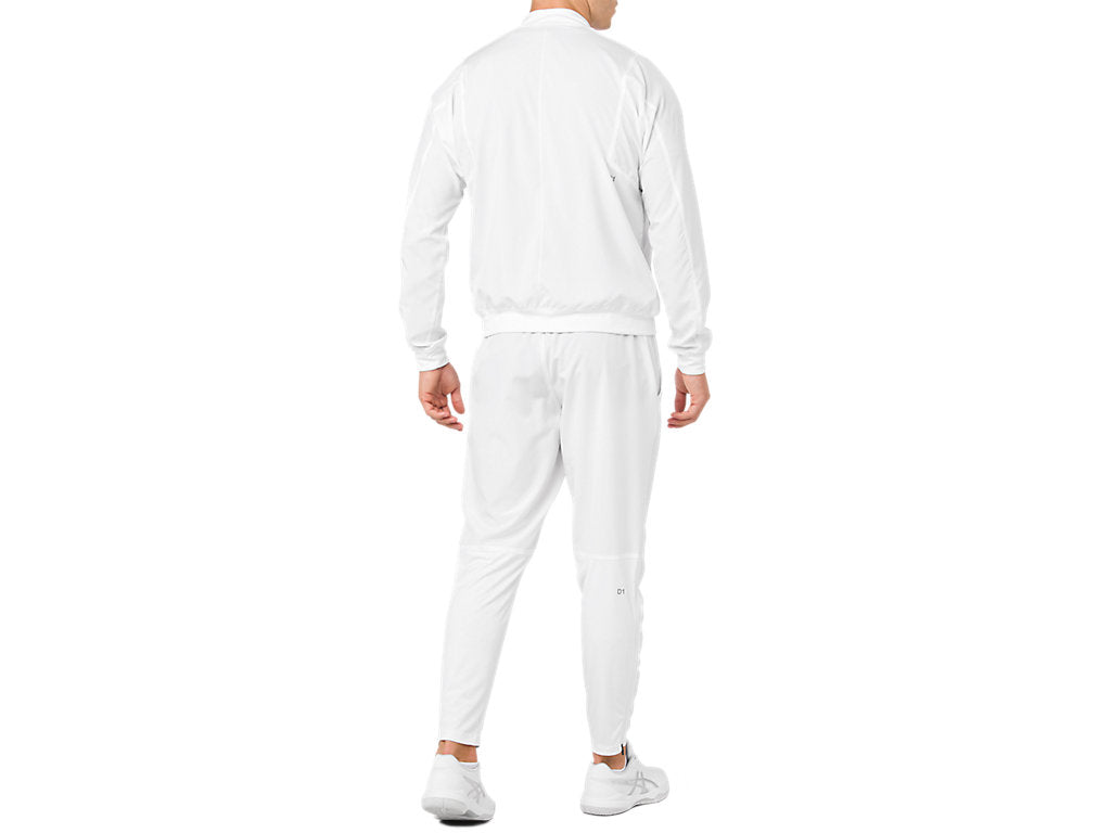 Asics Men's Practice Jacket (Brilliant White)