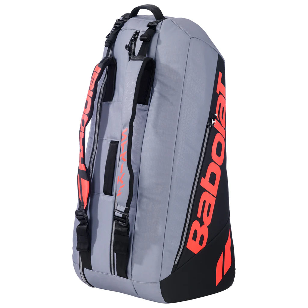 Babolat Pure Strike 6 Racquet Tennis Bag in Carbon Grey