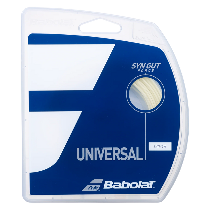 Babolat Synthetic Gut Force 16/1.30 Tennis String Packet in Natural
