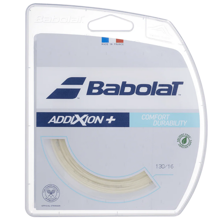 Babolat AddiXion + Tennis String Set in Natural