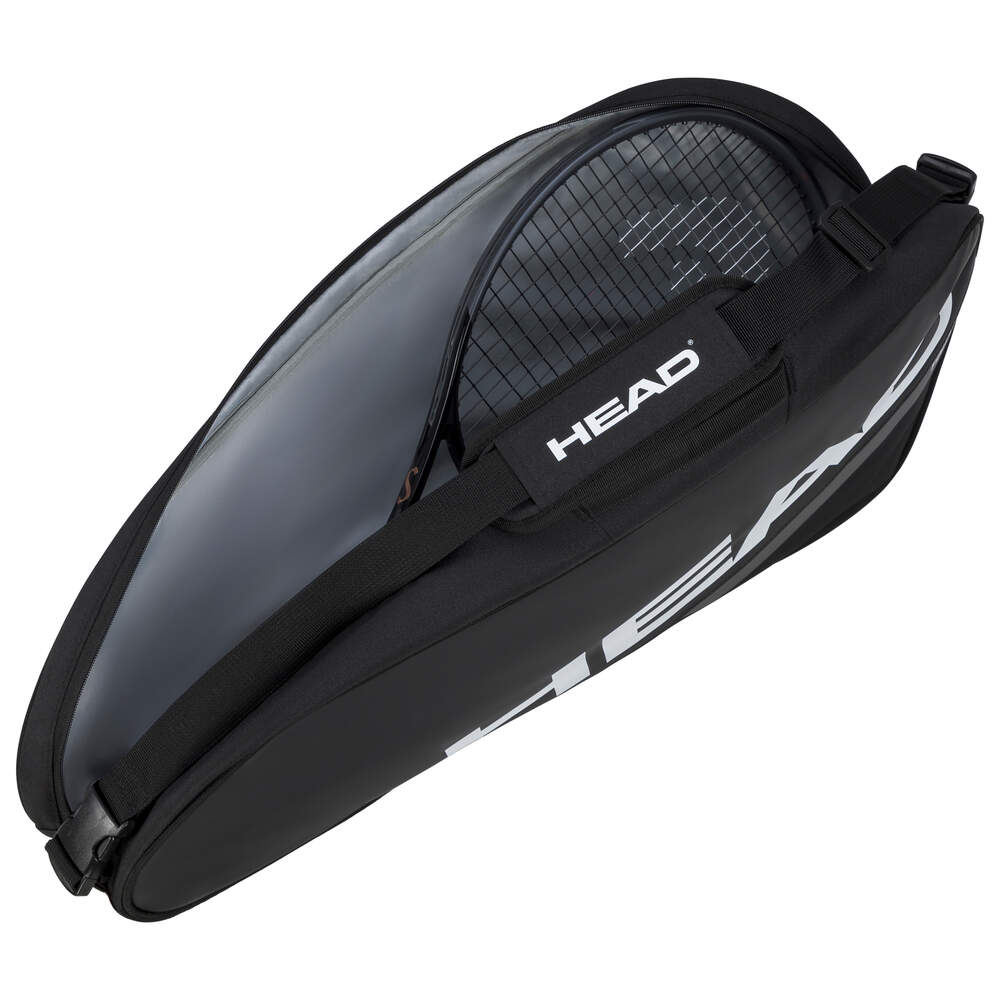 Head Tour Tennis Racquet Bag Small in Black/White