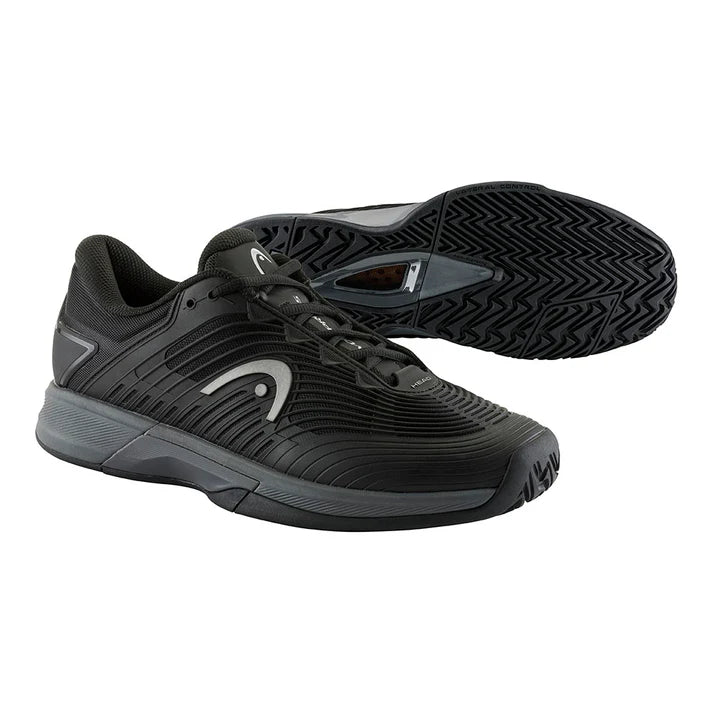 Head Men's Revolt Pro 4.5 Tennis Shoe In Black/Dark Grey