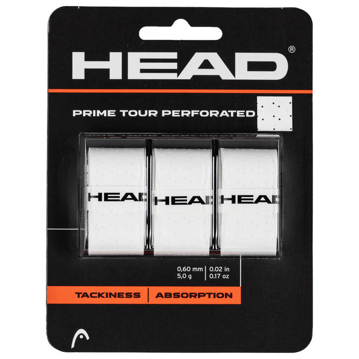 HEAD Prime Tour Perforated Overgrip (3 pack)
