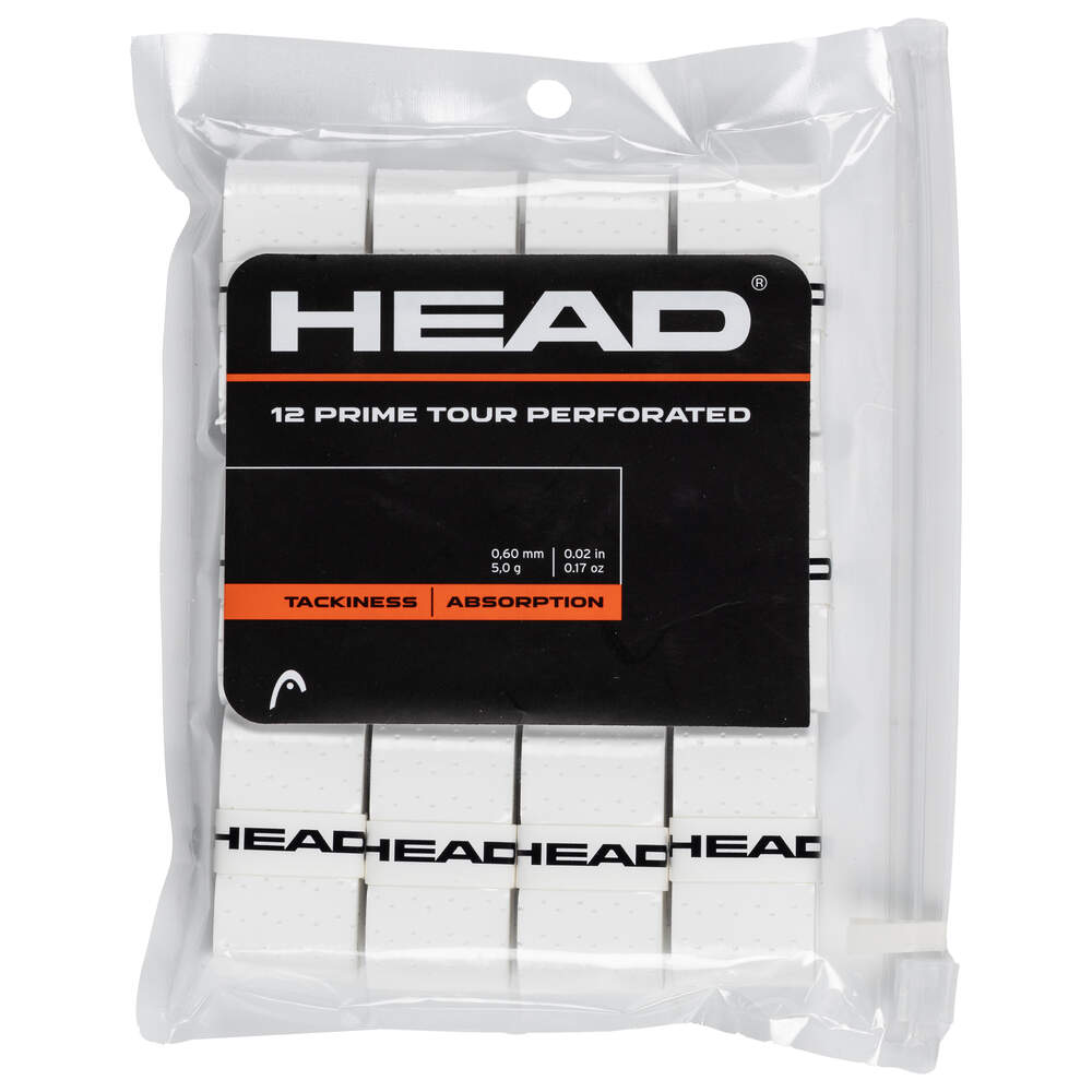 Head Prime Tour Perforated Overgrip - 12 Pack